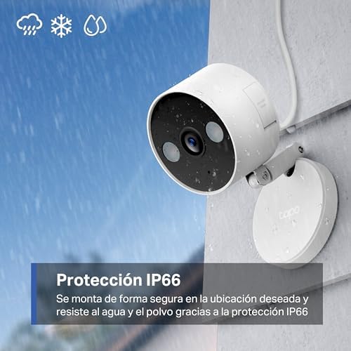 Câmera de vigilância interna e externa tapo c120-2k (4mp), base magnética, refletores duplos, até 512 gb de armazenamento local em cartão sd, ip66, compatível com alexa e google assistant
