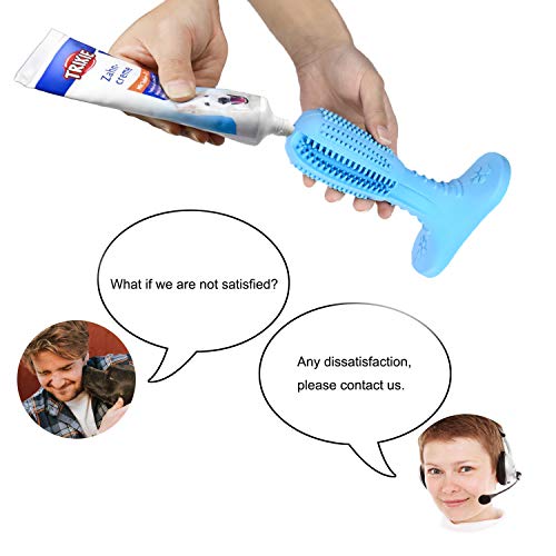 BAMOMBY Dog Toothbrush Stick Brushing Stick - Dog Toothbrush Dog Tooth Brush Brushing Stick for Dogs Pets Oral Care(for 40-90 Ibs)