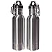 The Ultimate Beer Keepers - Stainless Steel Bottle Insulators -Bar and Steel - Twin Pack- Fits Most 12 Oz Bottles - Keeps Beer Cold For Longer – Ideal Beer Gift For Men