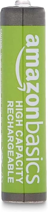 Amazon Basics 12-Pack AAA NiMH High-Capacity Rechargeable Batteries 850 mAh 1.2V view 2
