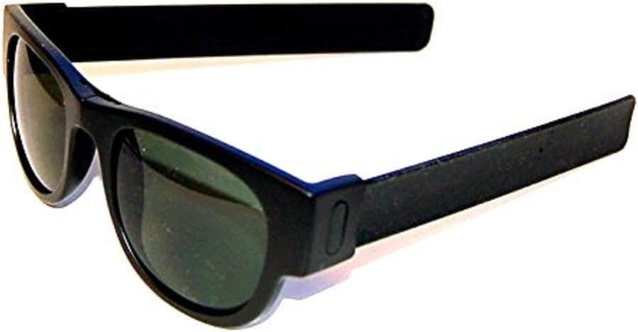 Slapsee Folding Sunglasses Black