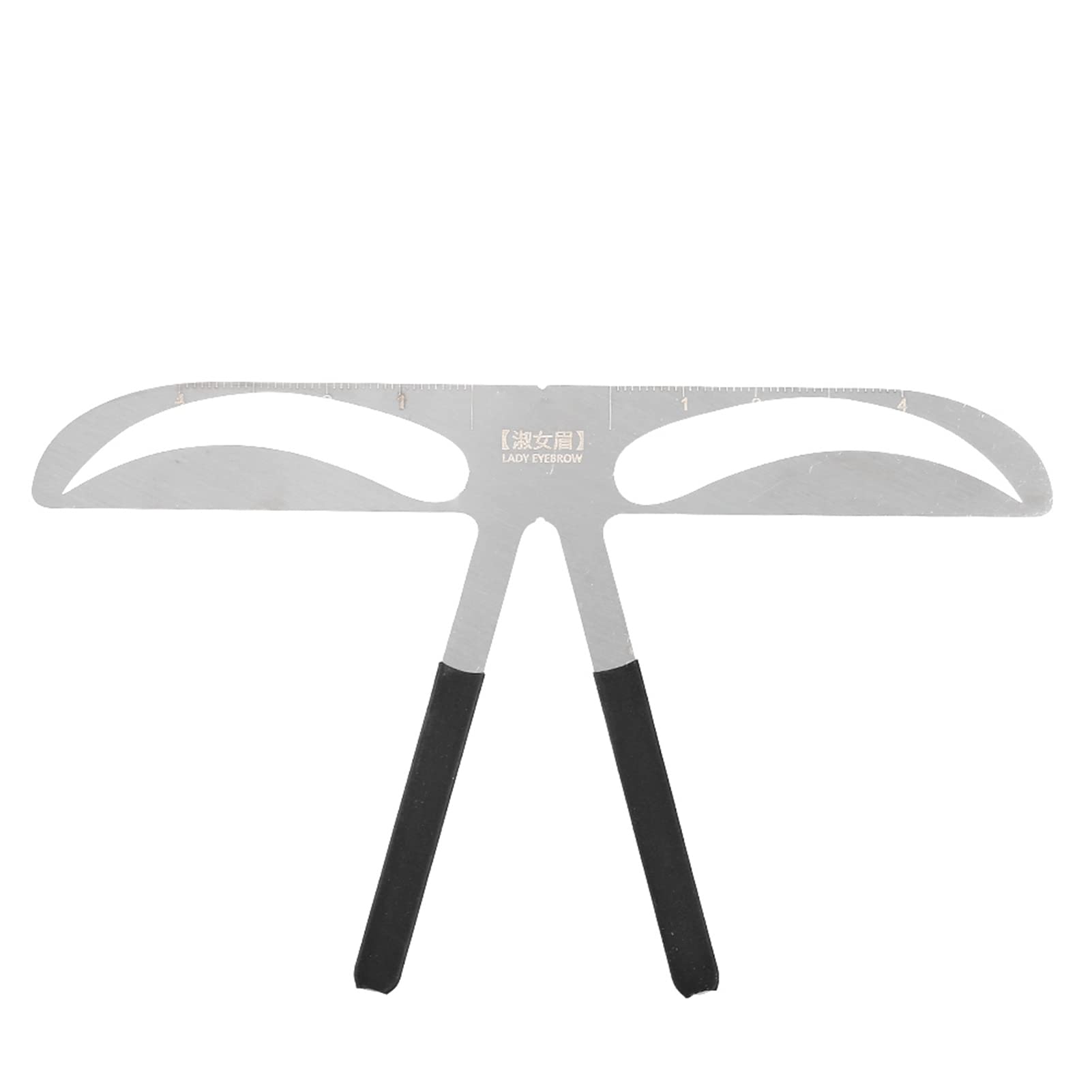 Uxsiya 3 Types Eyebrow Stencil Elaborate Reusable Eyebrow Template Stencils for A Range of Face Shapes Makeup Tools DIY Shaping Define for Eyebrows(Lady Eyebrow)