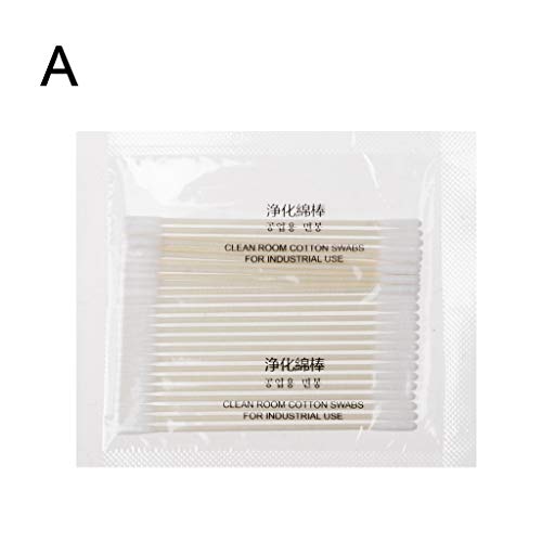 Itlovely 25x Disposable Cotton Swab Stick Cleaning Tool for AirPods Earphone Phone Charge Charging Port Accessories