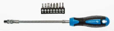 Hogert Technik HT1S090 Destornillador de puntas