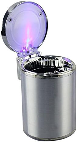 Movable Ashtray Car LED Light Ashtray Auto Travel Cigarette Ash Holder Cup