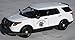 Motormax 1/24 CHP California Highway Patrol White Ford PI Utility Police SUV
