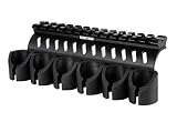 Monstrum Side Mounted 12 Gauge Shell Holder with Picatinny Rail Mount for Mossberg 500/590/Shockwave Series Shotguns