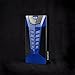 Brightech - SCORPION Portable Car Battery Jump Starter with SmartJump Technology - 10000 mAh Handheld Jump Box and Battery Charger for Electronics and Mobile Devices with Carrying Case - Cobalt Blue