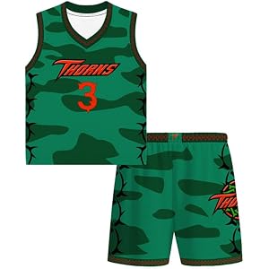 BLSORUGH Kids Boys Goat Jersey Clothing Set for 3-12 Years