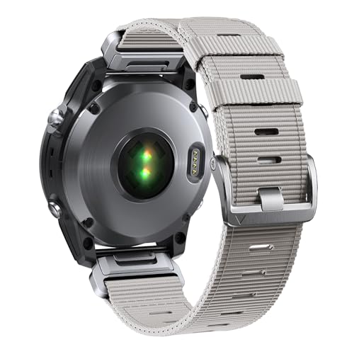 EKINGEEK Quickfit 26mm Armband für Fenix 6X/6X Pro/7X/7X Pro/8 51mm, Extrem robustes Nylon armband für Garmin Epix Pro Gen 2 51mm/Fenix 5X Plus/Fenix