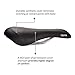 Terry Liberator Y Gel Bike Saddle | Bicycle Seat Optimized for Men – Flexible & Comfortable | More Padding, Comfortable Cushion, Additional Support, Low Profile, Flat Top, Black Dura-tek Coverthumb 3