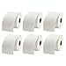 MFLABEL® 6 Rolls Dymo 1744907 Compatible Labels for 4XL | 4