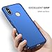 Toppix Xiaomi Mi Max 3 Case, Hard PC Backcover [Anti-Scratch] [Ultra-Light] Slim Shell Protective Cover for Xiaomi Mi Max 3 (Blue)