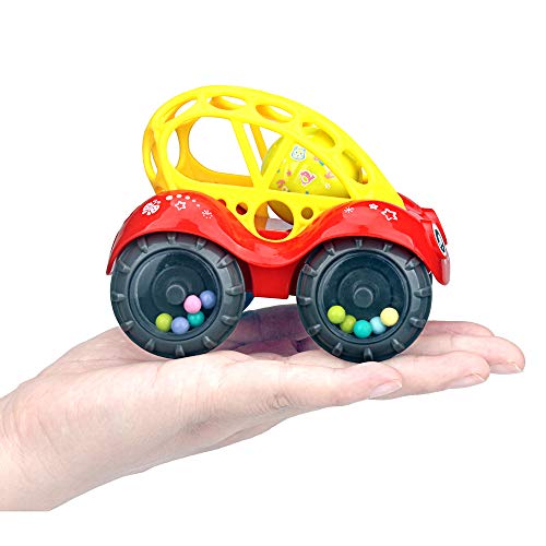 ZHFUYS Rattle & Roll Car，3-12 Months Baby Toys 5 inch boy and Girl Infant Toys Vehicles