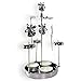 Spinning Angels Tealight Candle Spinner with Bell Chimes - Swedish Scandinavian Style Design - Measures 8
