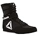 Reebok Men's Boot Boxing Shoe, Black/White, 9 M US