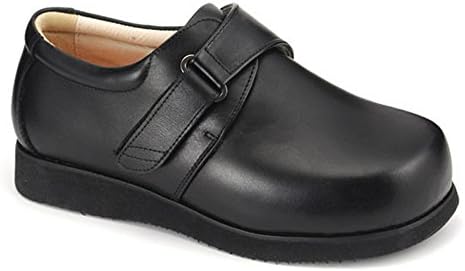 Apis Mt. Emey 9106 Women's Therapeutic Extra Depth Shoe: Black 8 XXX-Wide (7E) Velcro