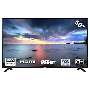 HKC 50F2: 127 cm (50 inch) LED-tv (Full-HD, Triple Tuner (DVB-C/-S2/-T2), CI +, mediaspeler USB 2.0)