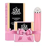 Smooth Blackhead Remover Pore Vacuum With Tea Tree Soap - Electric Pore Cleaner Removal Extractor Tool Device Comedo Suction Microdermabrasion Machine Beauty Device for Facial Skin Treatment
