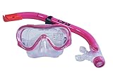 CRG JUNIOR Swimming Diving Mask & Semi Dry Top Snorkel Combo Set