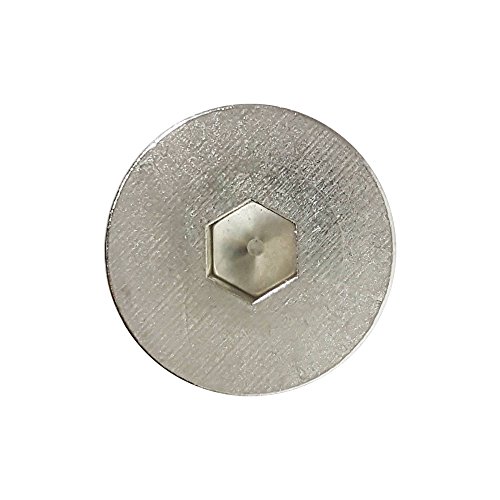 1/4-28 X 5/16 Button Head Socket Cap Screws - 18-8 Stainless Steel, Allen Hex Drive, Pack Of 25