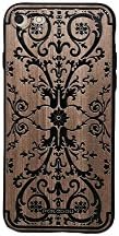 NIMO iPhone 7 Case,FLOWERS FRAME Non Slip Soft Wood Slim Bumper, Scratch Resistant Grip Ultra Light for Apple iPhone 7