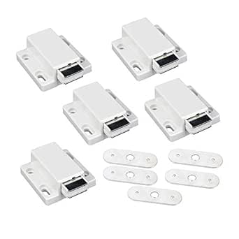 Imán de cristal para puerta de muebles, cierre magnético, pieza de