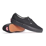 Vans Authentic (Black/Black) Men's Skate Shoes