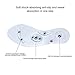 MindInSole Acupressure Magnetic Massage Foot Therapy Reflexology Pain Relief Shoe Insoles Washable and Cutable - (1 Pair) (Women)