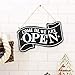 Wooden Double Sided Store Open and Closed Signs for Store Business or Home (Black)