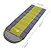 Cold Weather Waterproof Sleeping Bag with Armholes and Adjustable Foot Section - Envelope Lightweight Portable, Comfort With Compression Sack - for 4 Season Traveling, Camping, Hiking, Outdoor Activit