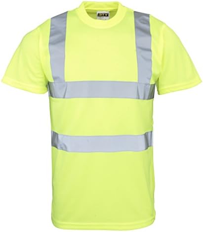 RTY High Visibility High Visibility Tshirt - Fluorescent Yellow - M