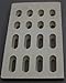 Cookingstar Ceramic Brick Flame Tamer, Grill Ceramic Briquettes (8-Pack) for Barbeques Galore Grand Turbo