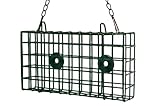 JCs Wildlife Double Suet Bird Feeder Cage - Great