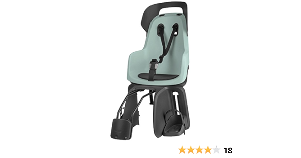 Bobike Unisex volwassenen kinderzitje Mini Exclusive fietsstoel achter,  Urban Black, One Size : Amazon.nl: Sport \u0026 outdoor