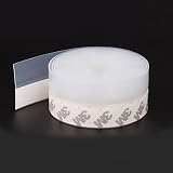 Actopus 45mm X 5M Window Door Silicone Rubber Sealing Sticker Seal Strip Adhesive/white
