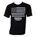 Jack Daniels Men's Daniel's and Stripes T-Shirt Black XX-Large