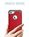 iPhone 7 Case, Beimu Premium Bumper Slim 3in1 PC+Silicon Shockproof Hybrid High Impact Defender Case Combo Hard Soft Cases Covers For iPhone 7 4.7