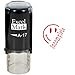 ExcelMark Incomplete - Self-Inking Round Teacher Stamp - Red Ink
