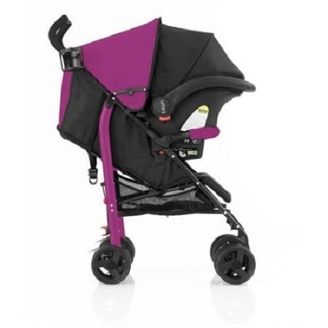 purple urbini stroller