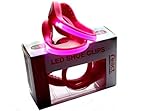 Original React LED Shoe Clips - Pair of Blue, Green or Pink super bright LED lights. Premium quality safety light for Running, Cycling & all outdoor sports. BE SEEN & STAY SAFE. (Pink / Pink)