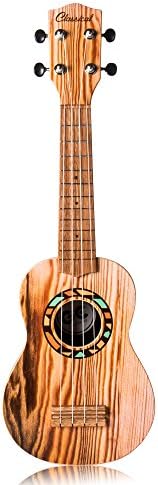 Soprano Ukulele 21-inch kids Musical Instruments Toy With the Picks and Strap