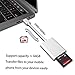SD Card Reader Kalyuan USB Type C to SD Card Reader Compact Micro Memory Card Reader Compatible with MacBook Air/iPad Pro 2018, Pixel 3 / 3XL/2XL/ Huawei P9/10, Galaxy S8/S9 /and More USB C Devices