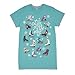 Hatley Women's Sleepshirt - Livin on the Edge - Aqua