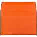 JAM PAPER A7 Colored Invitation Envelopes - 5 1/4 x 7 1/4 - Orange Recycled - 50/Pack