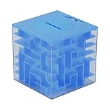 Kid 3D Cube Puzzle Maze Money Maze Coin Box Cube