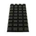 3M Bumpon SJ5023 Black Bumper/Spacer Pad - Square Shaped Bumper - 0.81 in Width x 0.3 in Height - 67388 [PRICE is per PAD]