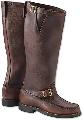 Gokey Snakeproof All-leather Boots / All-leather Non-zip Back Boots, 13, Width: D Width