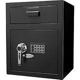 Winbest Metal Digital Keypad Security Lock Depository Drop Slot Parcel Mail Safe (15.33 in x 13.5 in x 19 in)