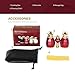 ESSLNB Opera Binoculars Glasses for Adults Women 4X30 Theater Binoculars Concerts Antique Compact Binoculars with Case Removable Chain